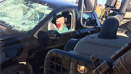 Pánico entre los sionistas tras el atropello de cuatro soldados en Cisjordania